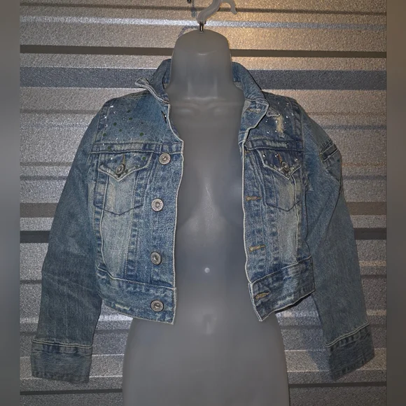 Z. Cavaricci Blue Denim Jacket - Picture 1 of 4